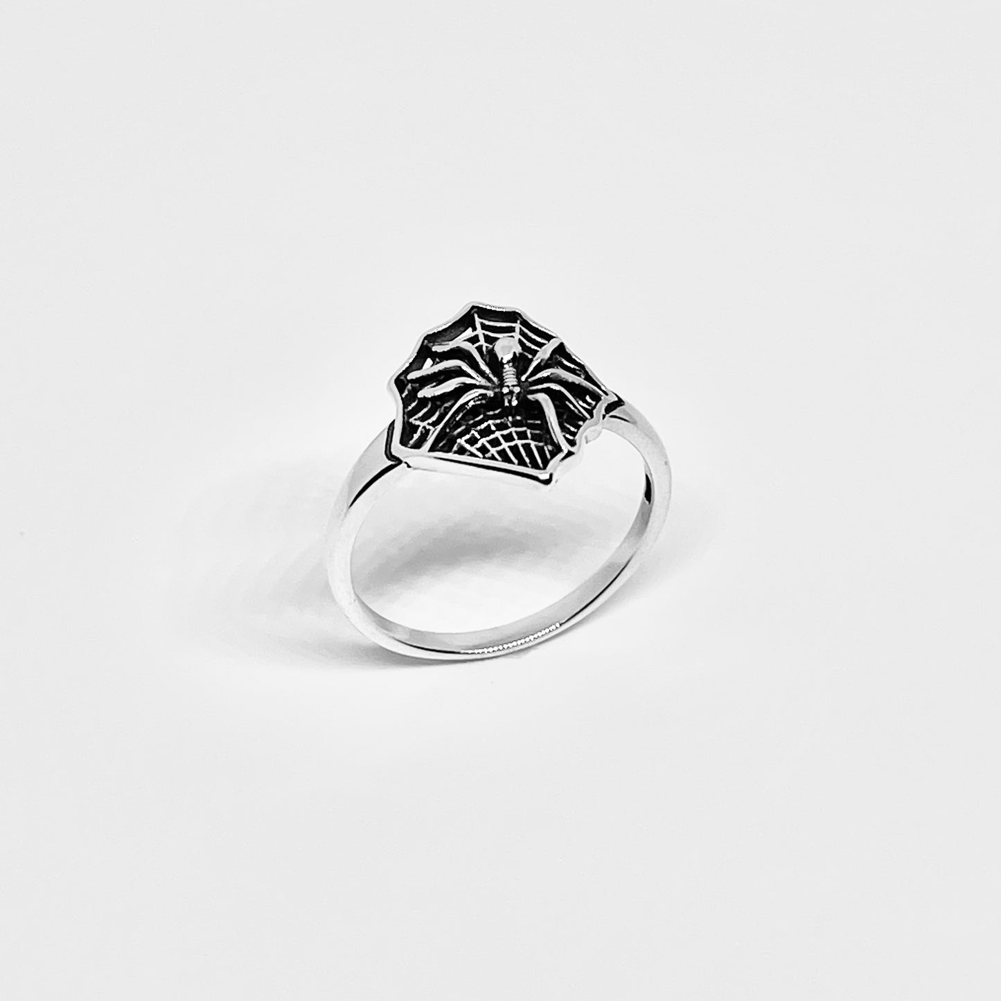 Sterling Silver Spiderweb Ring, Spider Ring, Bug Rings, Insect Bugs, Webs