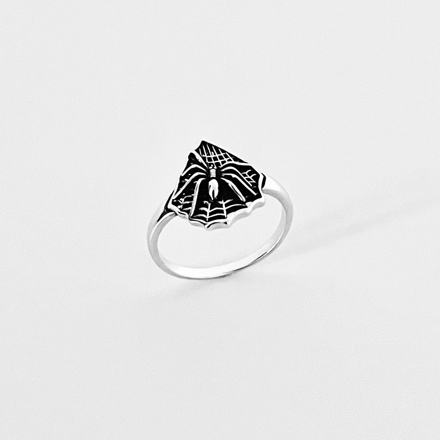Sterling Silver Spiderweb Ring, Spider Ring, Bug Rings, Insect Bugs, Webs