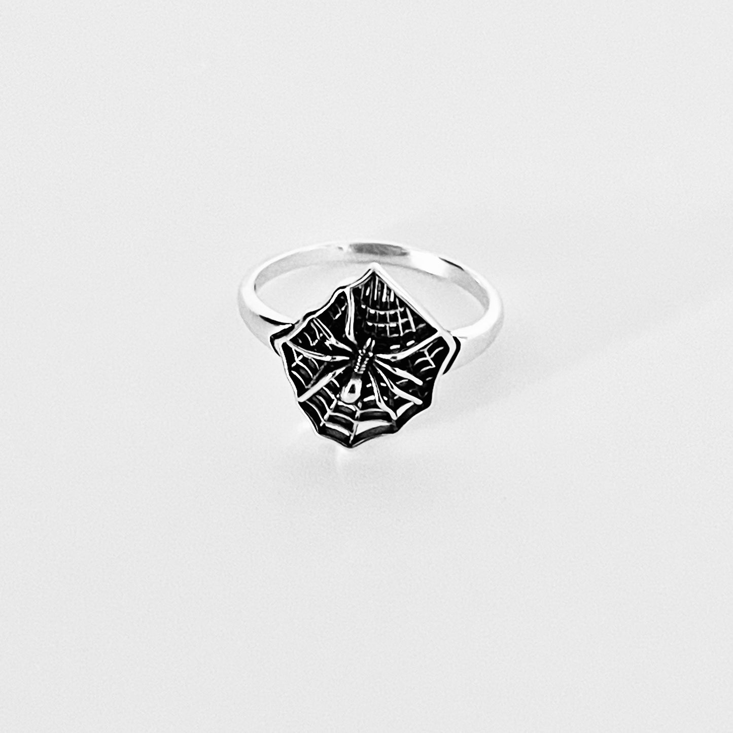Sterling Silver Spiderweb Ring, Spider Ring, Bug Rings, Insect Bugs, Webs