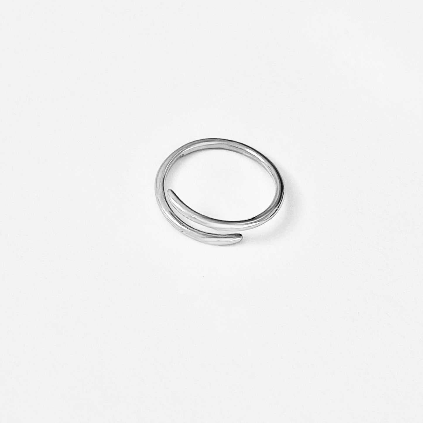 Sterling Silver Wraparound Band Toe Ring, Silver Rings, Bands