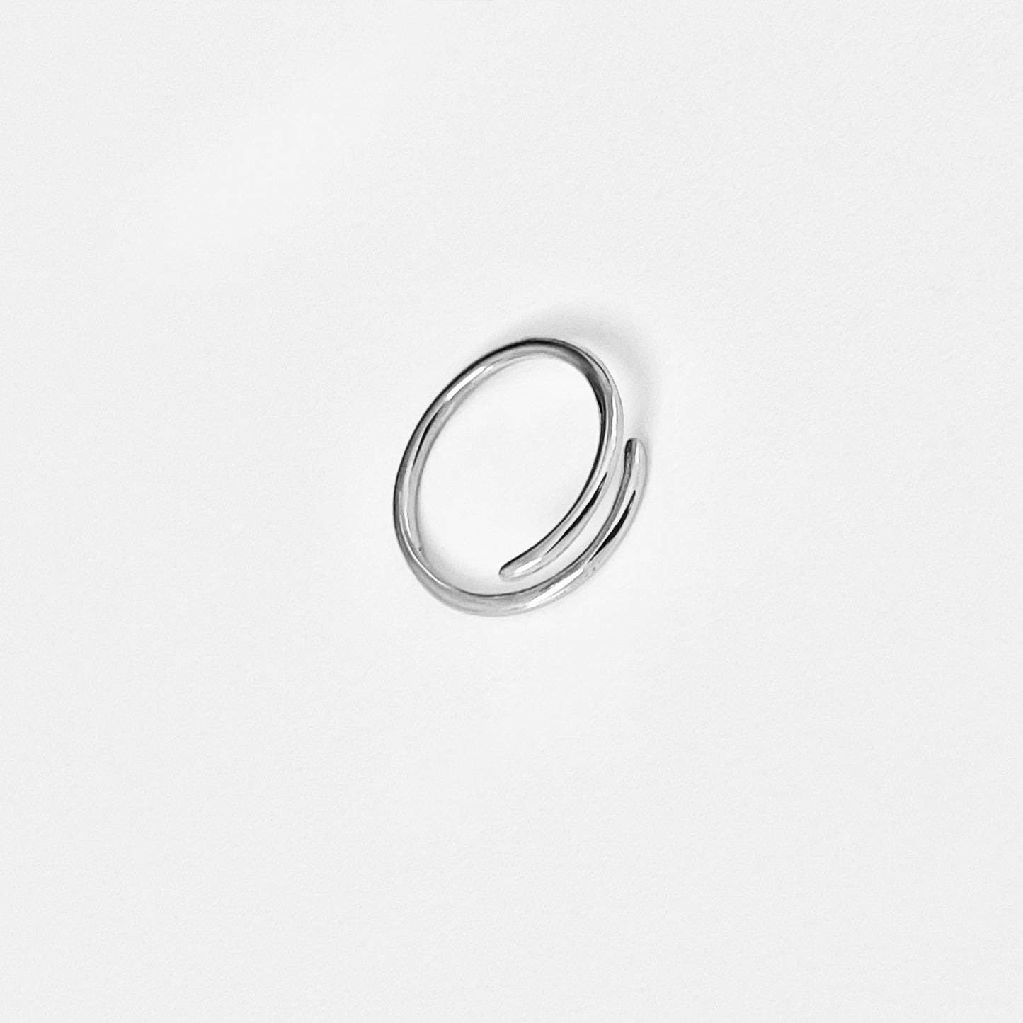 Sterling Silver Wraparound Band Toe Ring, Silver Rings, Bands
