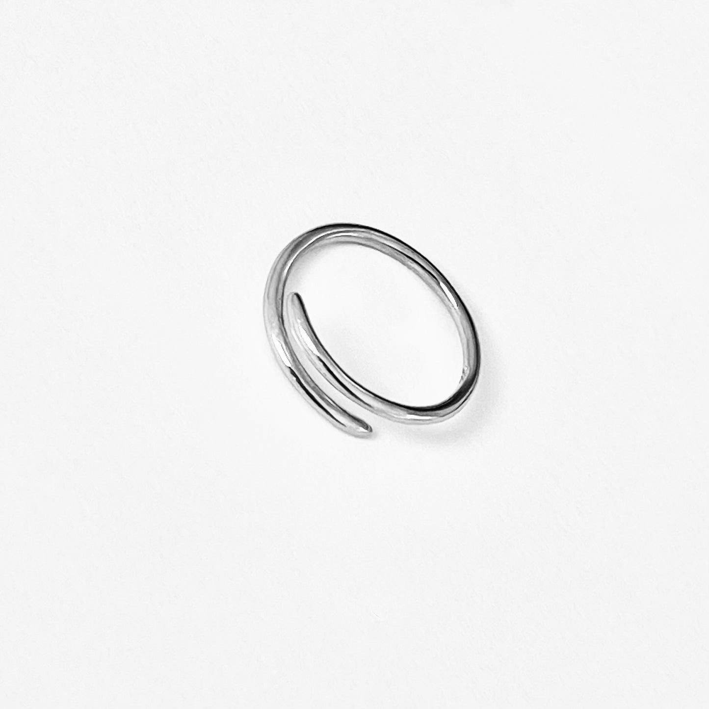 Sterling Silver Wraparound Band Toe Ring, Silver Rings, Bands