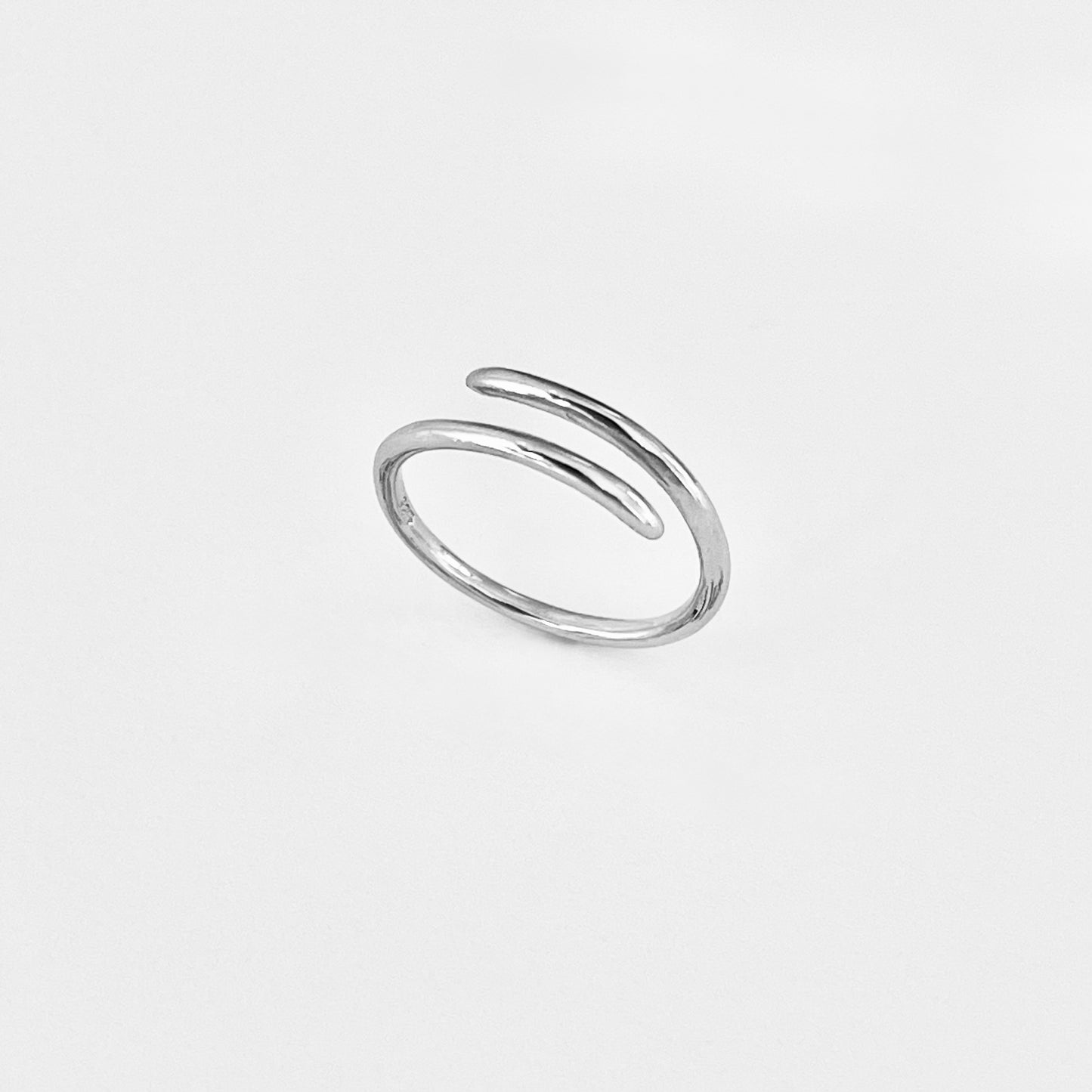 Sterling Silver Wraparound Band Toe Ring, Silver Rings, Bands