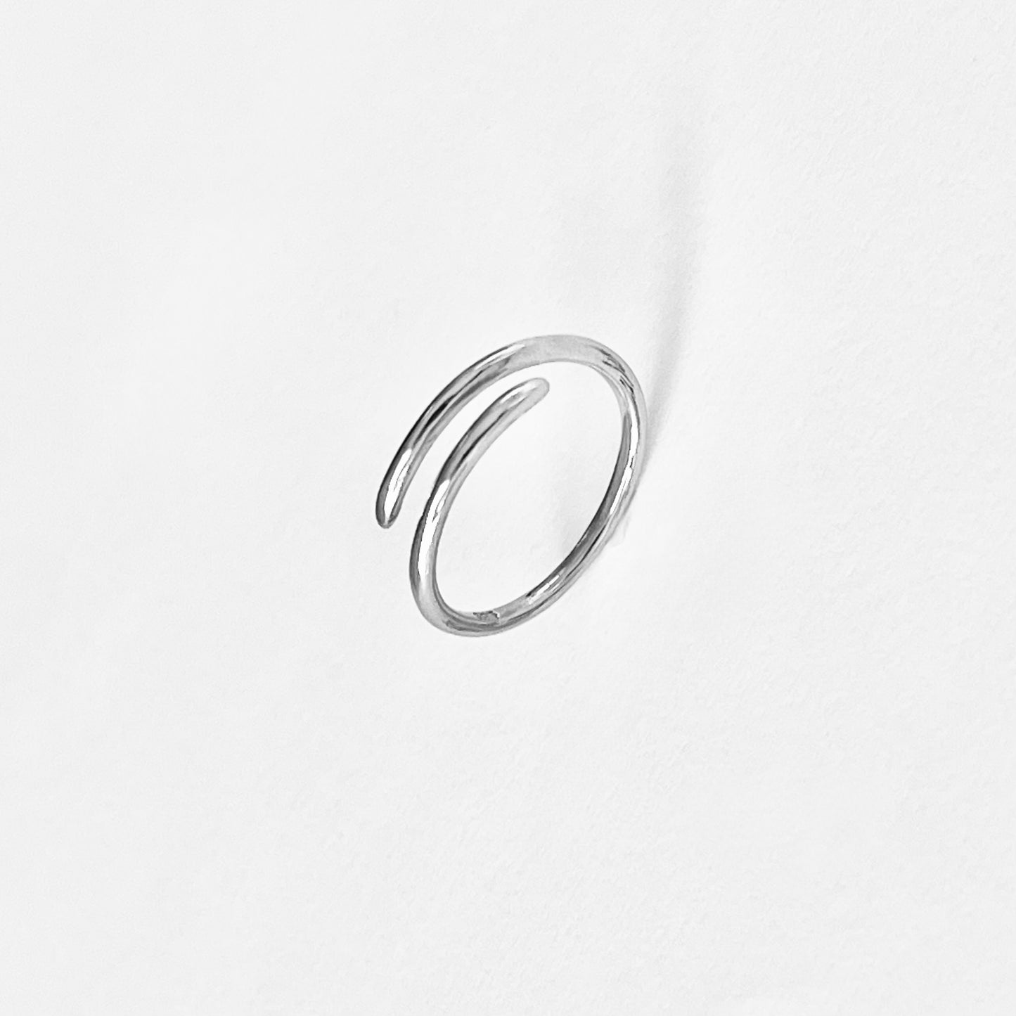 Sterling Silver Wraparound Band Toe Ring, Silver Rings, Bands