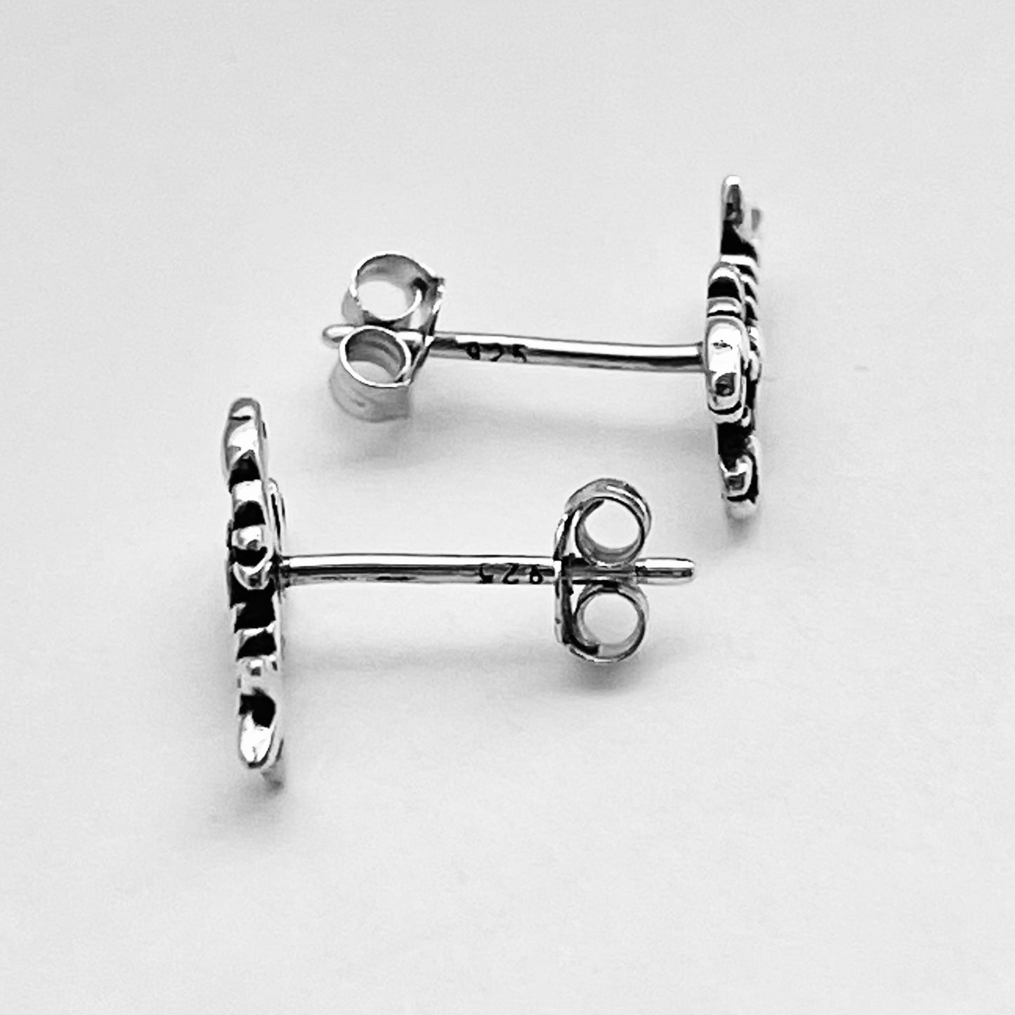 Sterling Silver Small Lobster Earrings, Seafood Earrings, Silver Crustaceans Earring