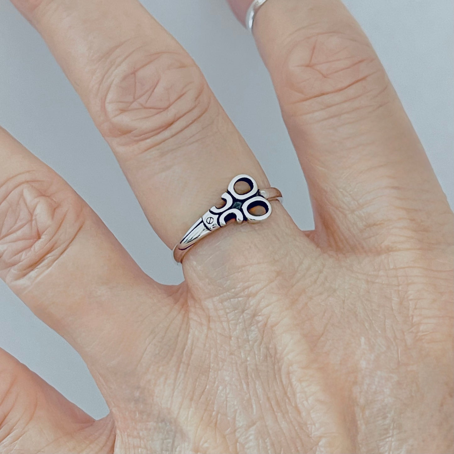 Sterling Silver Scissors Ring, Hair Stylist Rings, Hairdresser, Salons, Barbers