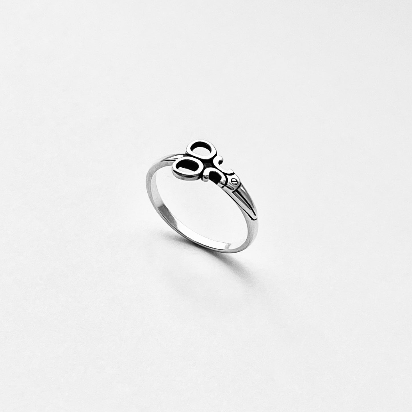 Sterling Silver Scissors Ring, Hair Stylist Rings, Hairdresser, Salons, Barbers