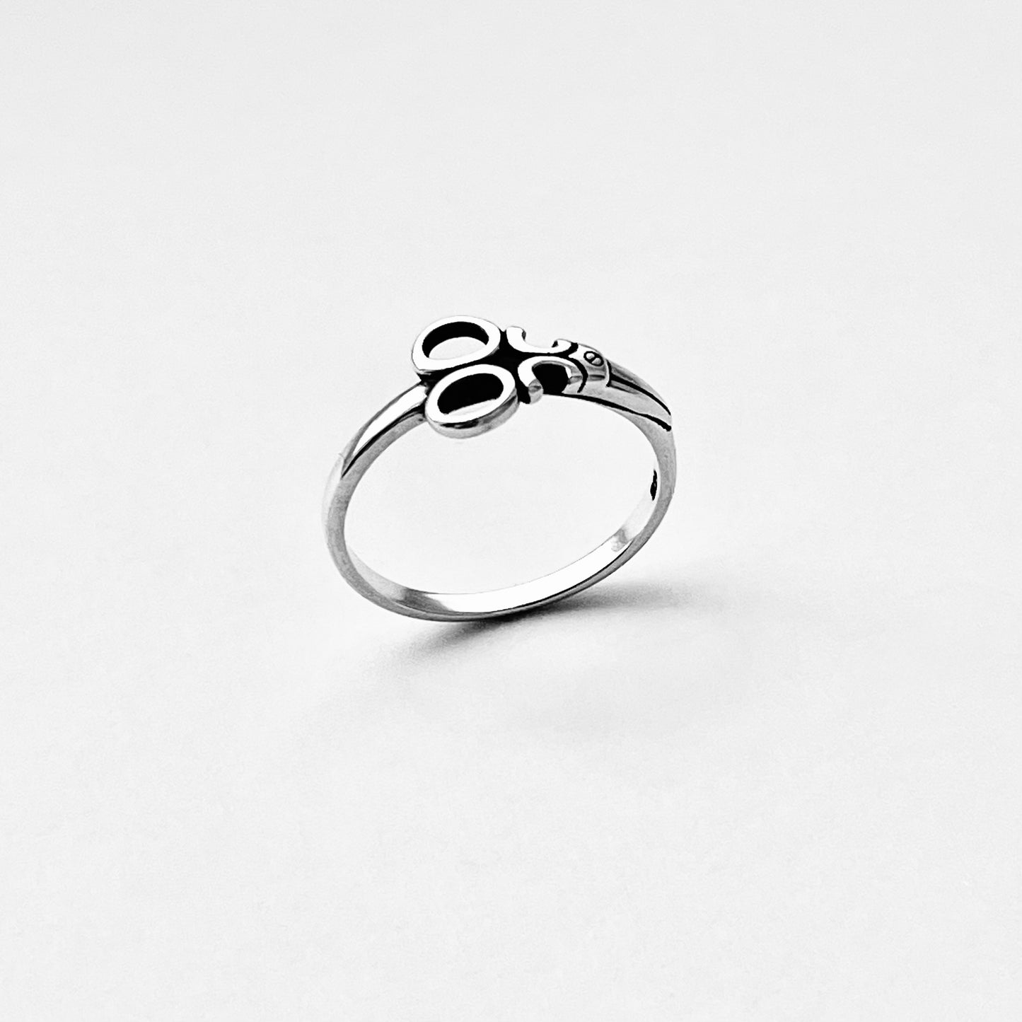 Sterling Silver Scissors Ring, Hair Stylist Rings, Hairdresser, Salons, Barbers