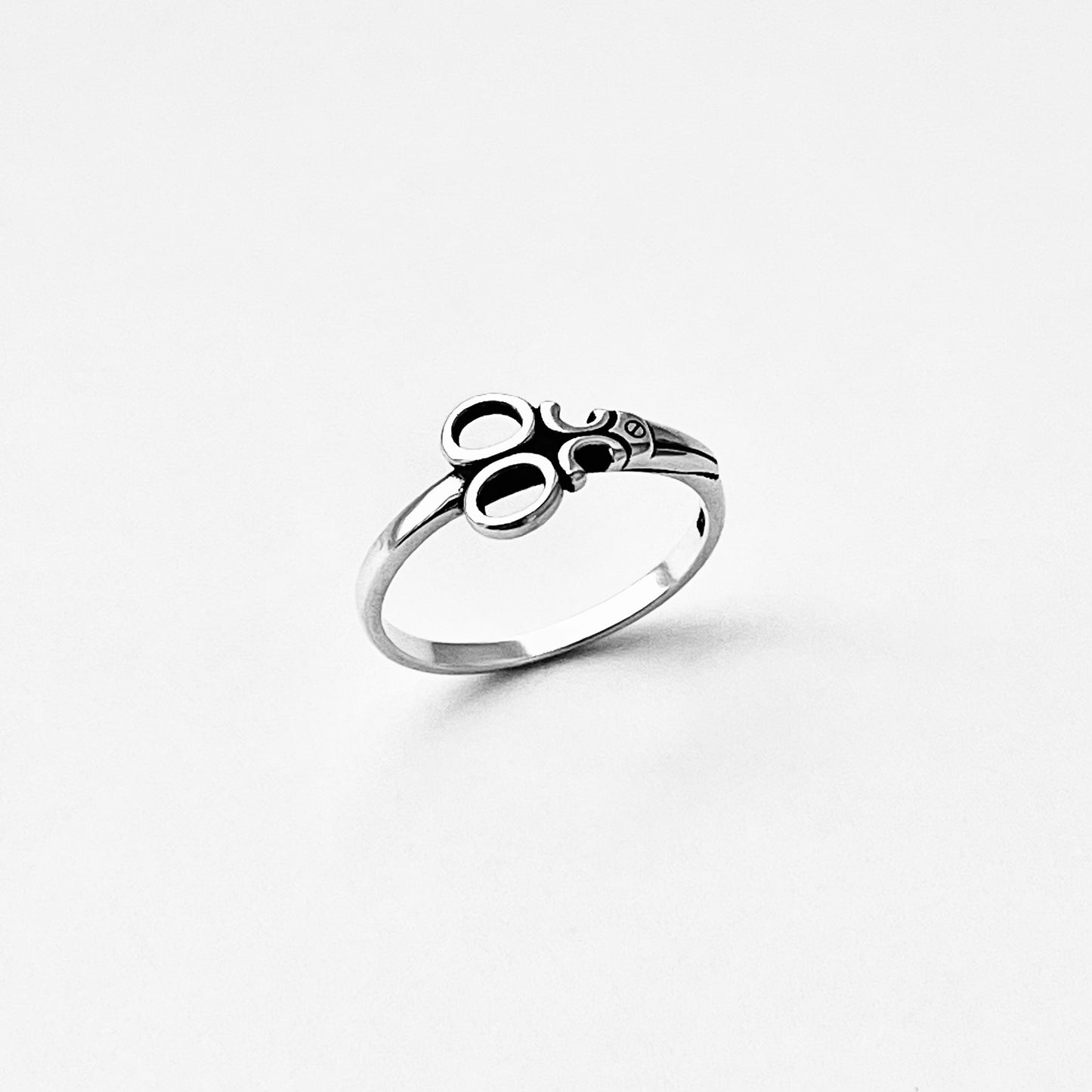 Sterling Silver Scissors Ring, Hair Stylist Rings, Hairdresser, Salons, Barbers