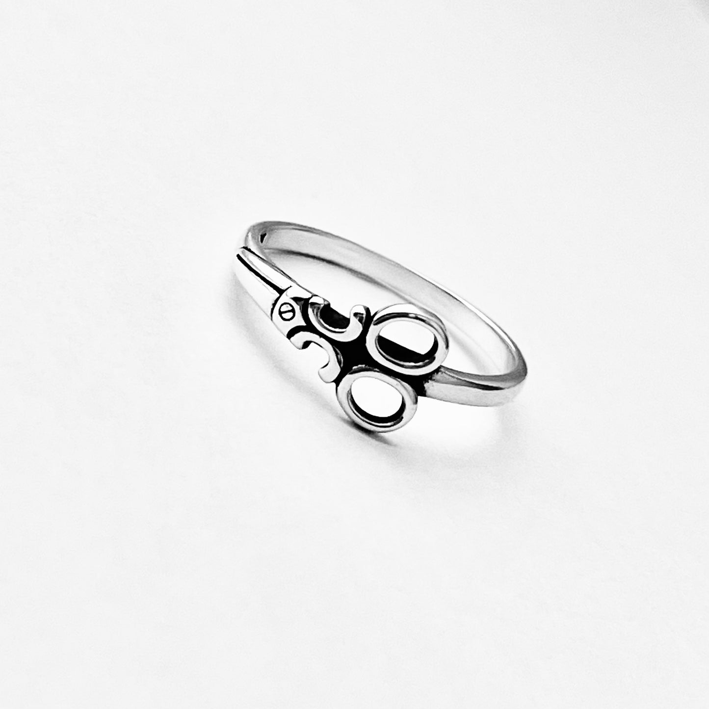 Sterling Silver Scissors Ring, Hair Stylist Rings, Hairdresser, Salons, Barbers