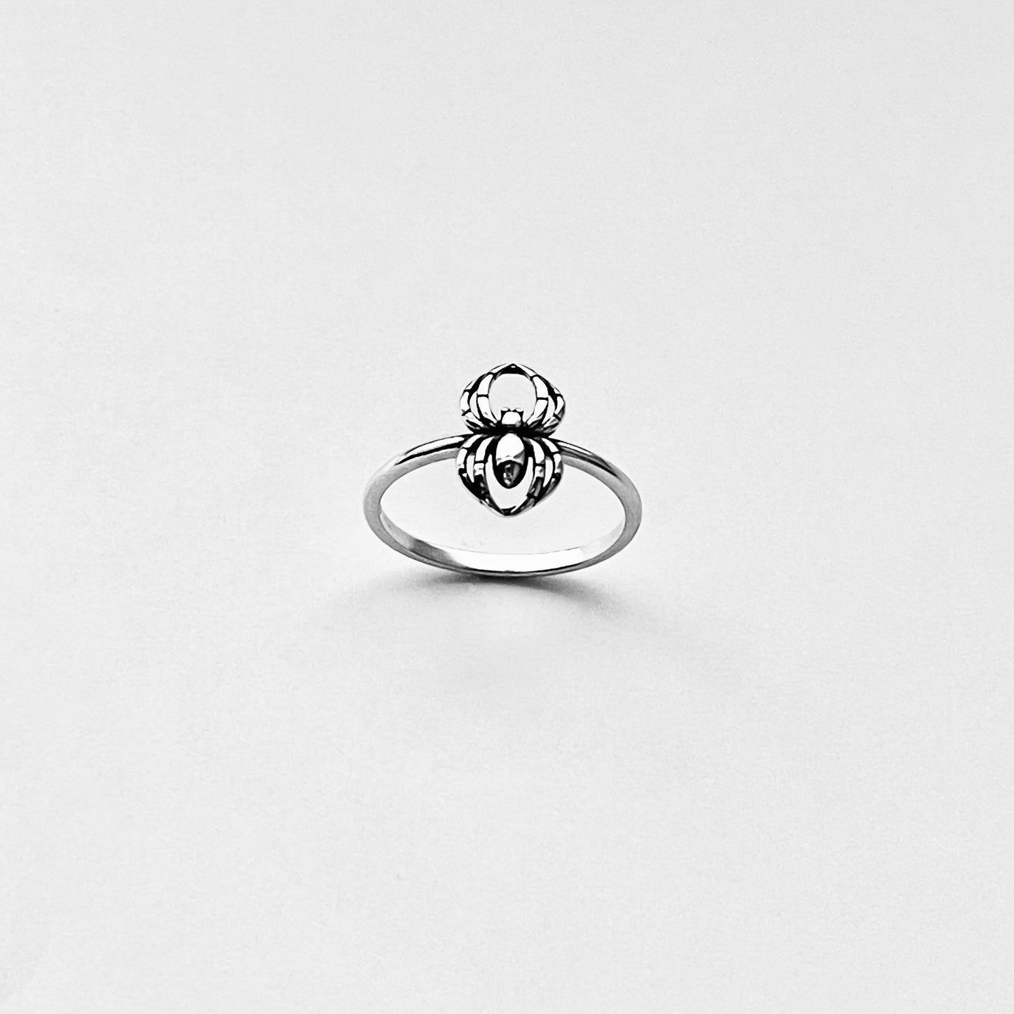 Sterling Silver Small Spider Ring, Spiderweb, Bug Rings, Insect Bugs, Spiders