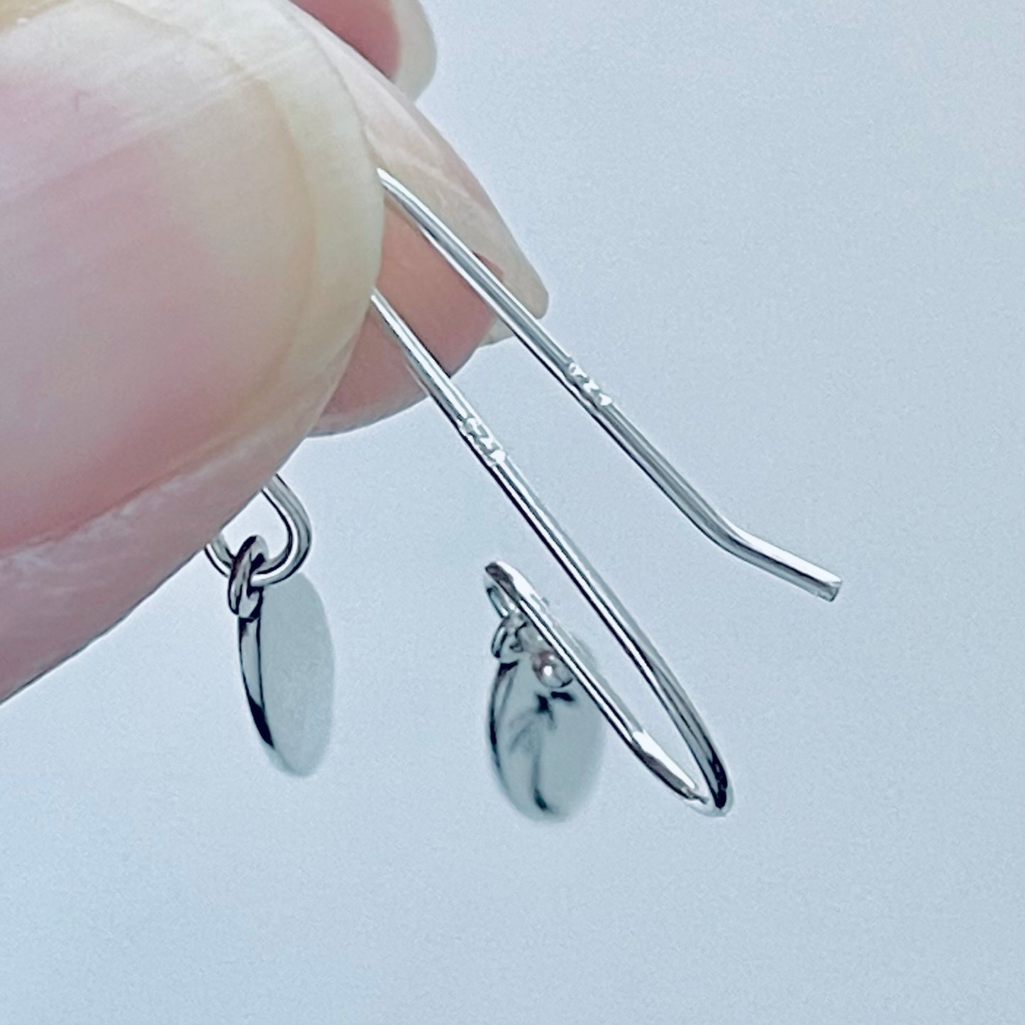 925 Sterling Silver Palm Tree Surfboard Dangle Earrings | Tropical Beach Silver Jewelry