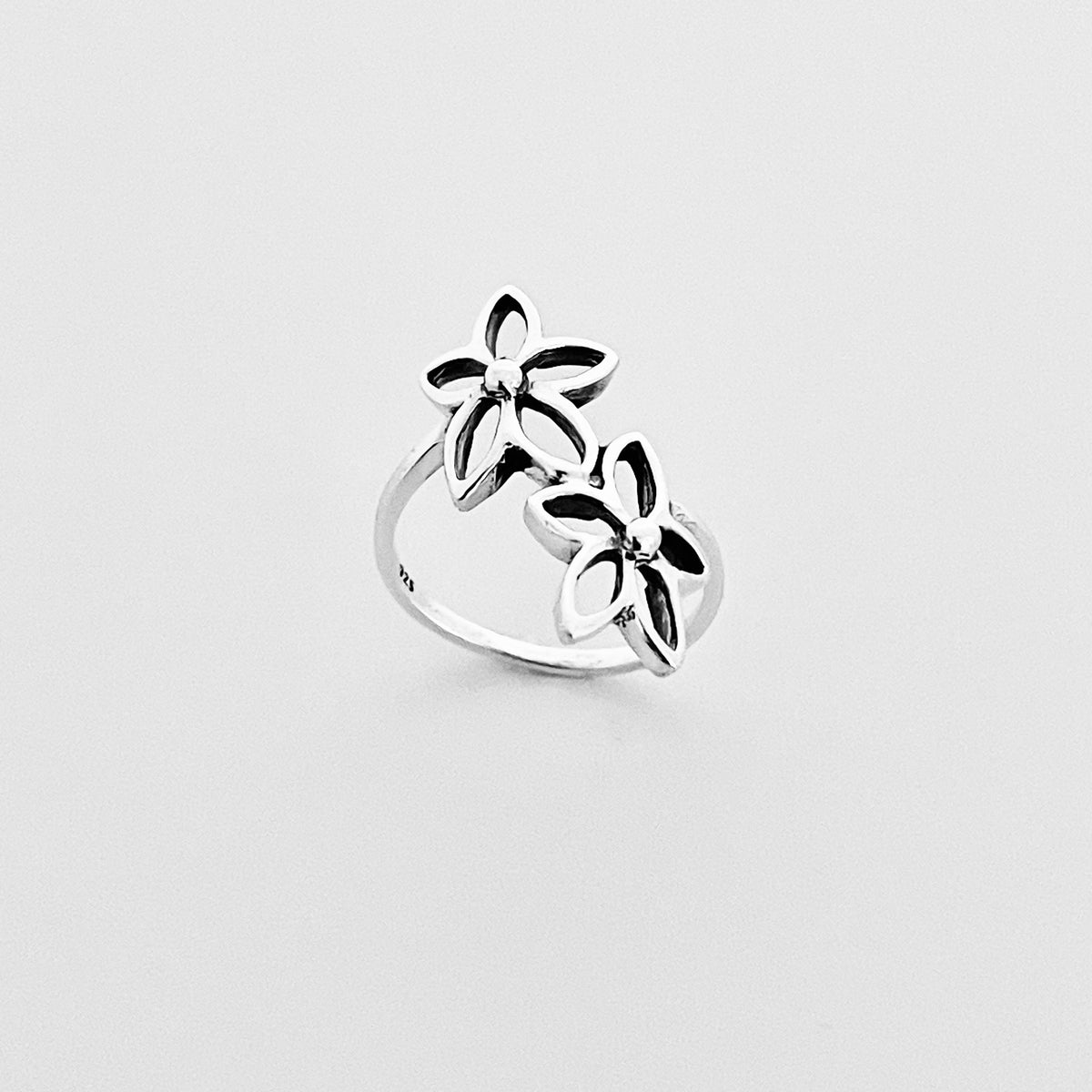 925 Sterling Silver Statement Starflower Ring | Delicate Daisy Flower Silver Rings