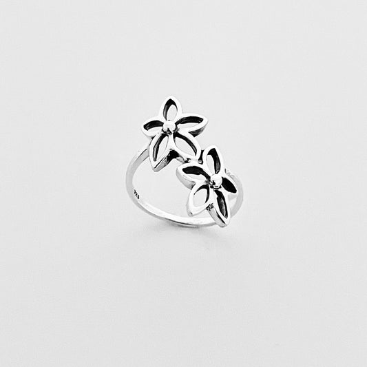 925 Sterling Silver Statement Starflower Ring | Delicate Daisy Flower Silver Rings
