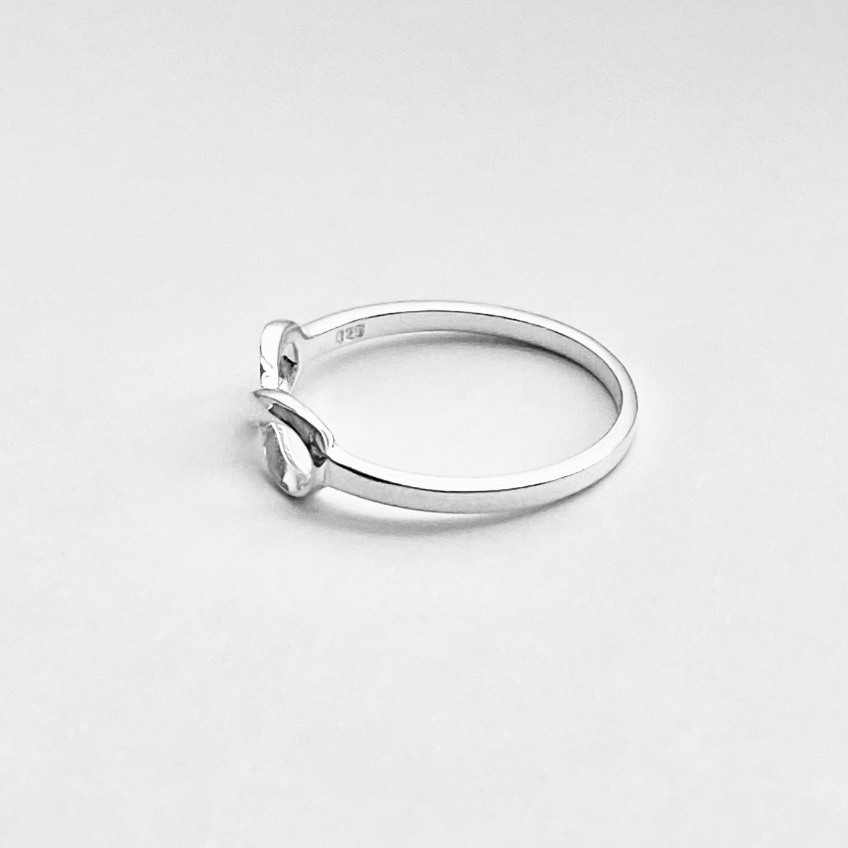 925 Sterling Silver Small Infinity Ring | Dainty Figure 8 Promise Love Jewelry