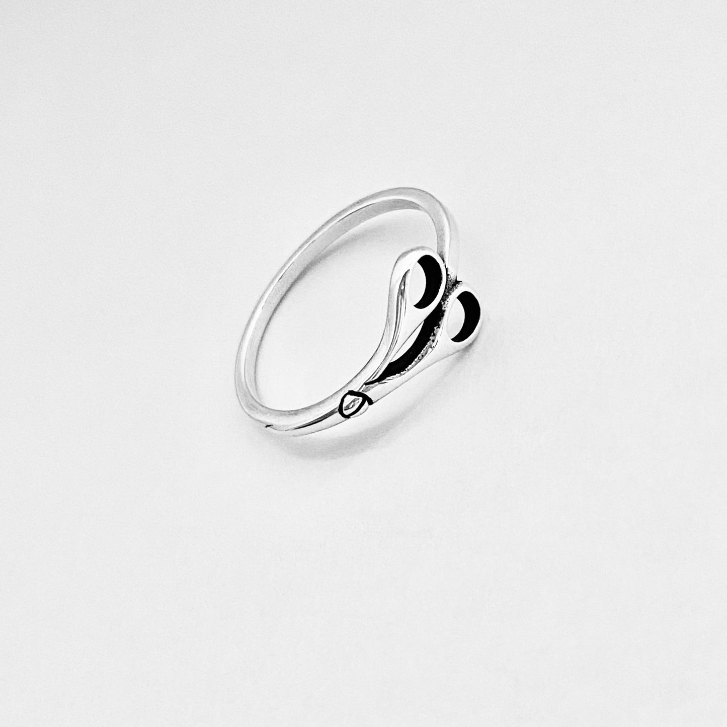 Sterling Silver Dainty Scissors Ring | Delicate Hairdresser, Barber & Hair Stylist Gift