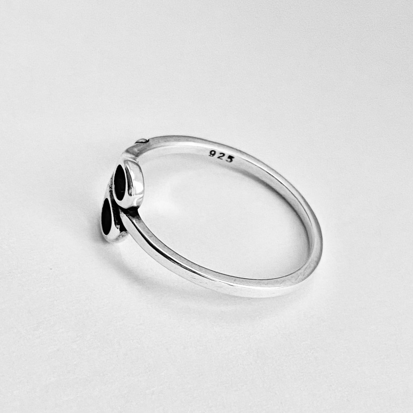 Sterling Silver Scissors Ring, Hair Salon Silver Ring, Beautician Ring