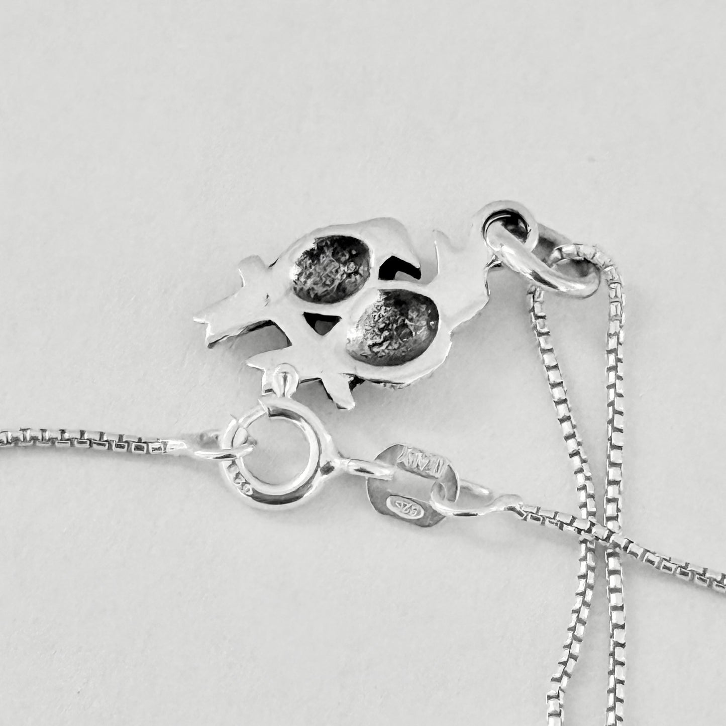 925 Sterling Silver Love Birds Necklace | Couples & Animal Pendant Jewelry