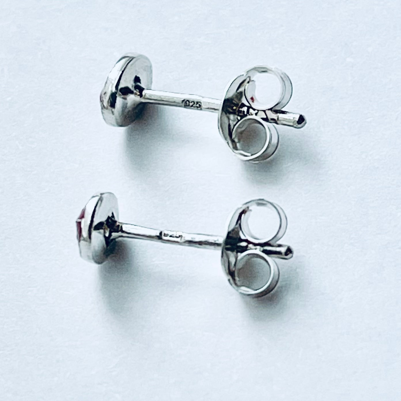 Sterling Silver Little Ladybug Stud Earring, Spirit Bugs, Silver Earrings, Insects