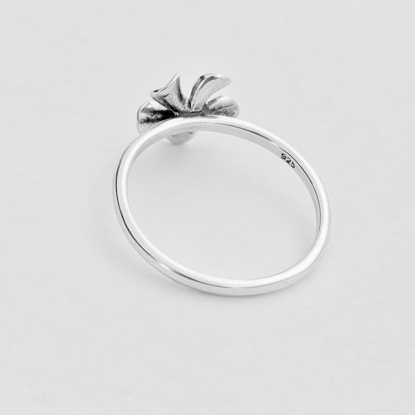 Sterling Silver Lily Flower Ring | Floral Rings, Hawaii Jewelry