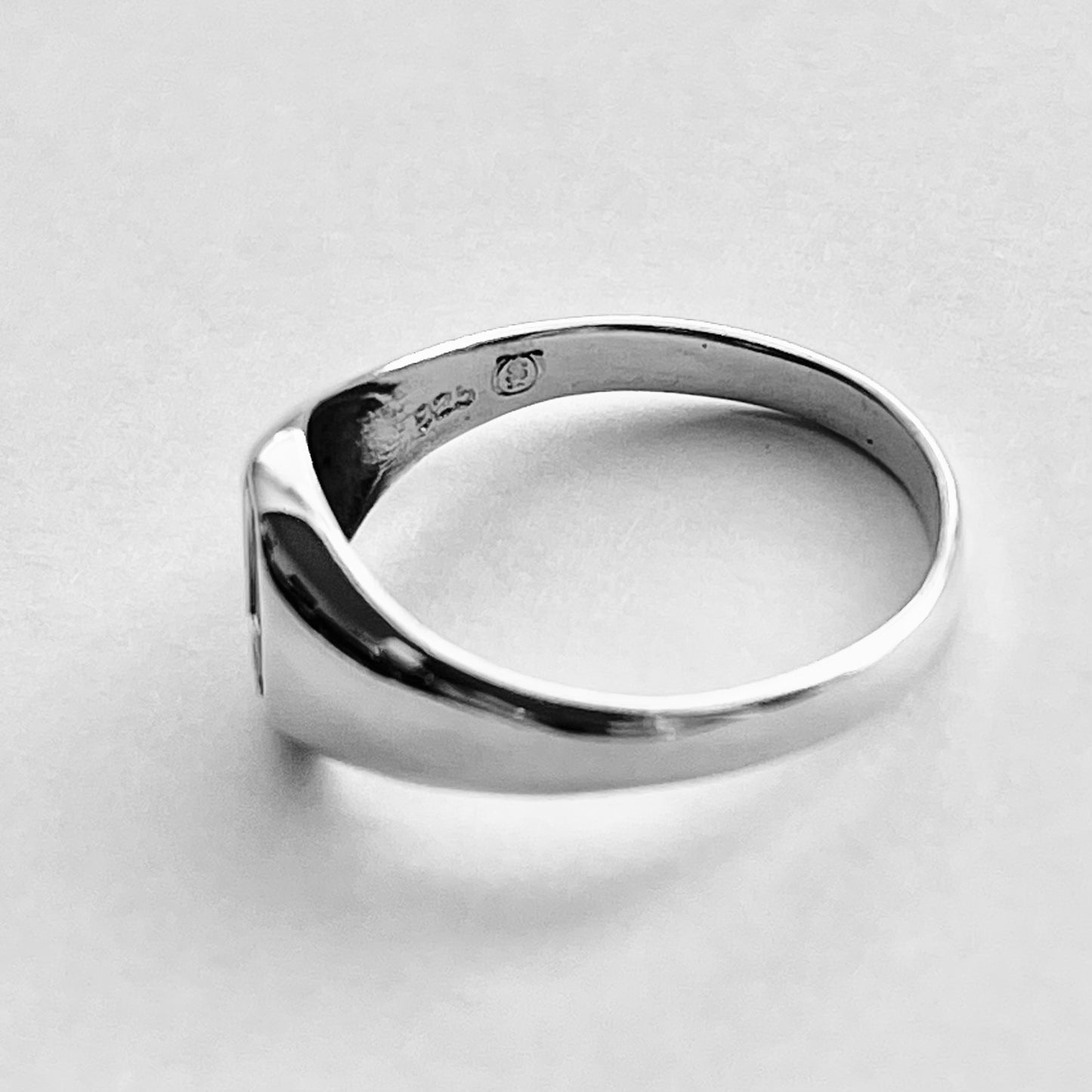 Sterling Silver Unisex Cross Ring, Religious Silver Rings, Christian Ring