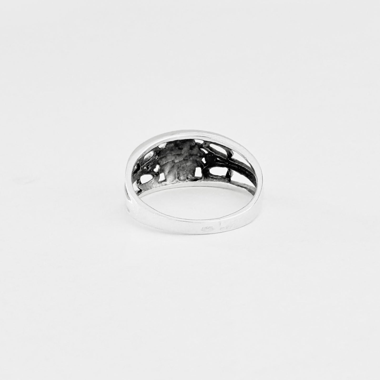 Sterling Silver Starflower Ring with Swirly | Ipheion uniflorum Flower, Floral Jewelry