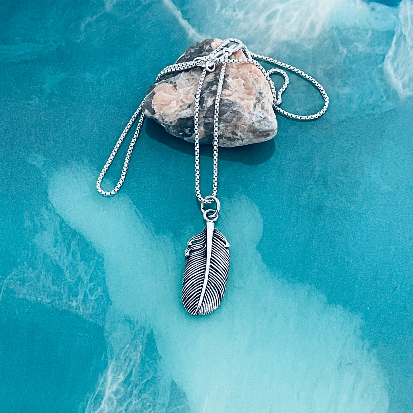 925 Sterling Silver Feather Necklace | Angel Wing & Boho Jewelry