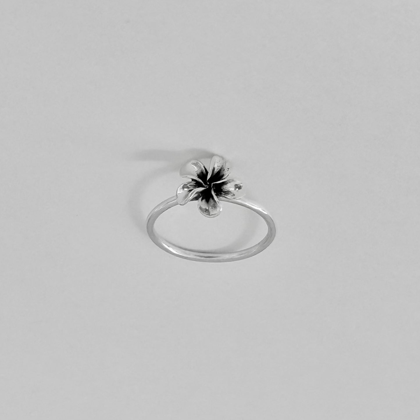 Sterling Silver Lily Flower Ring | Floral Rings, Hawaii Jewelry