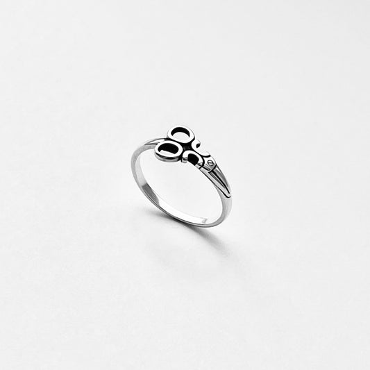 Sterling Silver Scissors Ring, Hair Stylist Rings, Hairdresser, Salons, Barbers