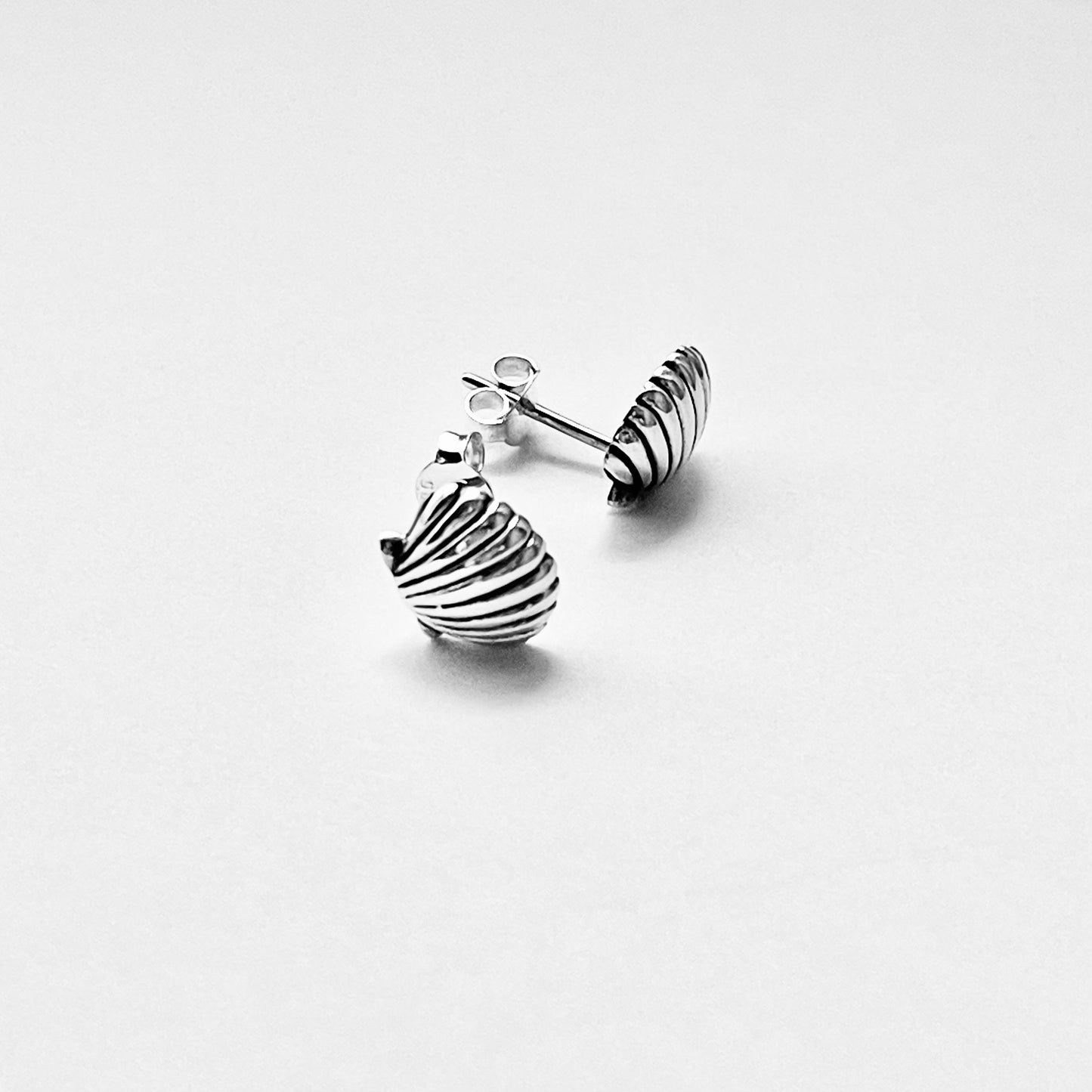 925 Sterling Silver Seashell Stud Earrings | Beach & Ocean Inspired Jewelry