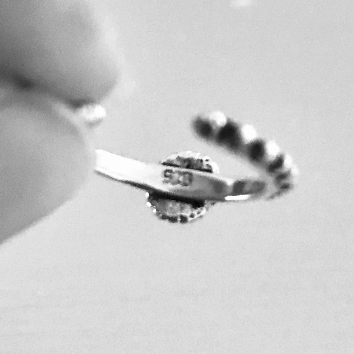 925 Sterling Silver Turquoise Bead Toe Ring | Bali Style Minimalist Jewelry