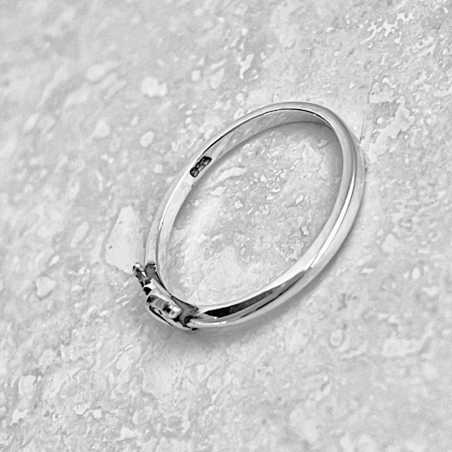 925 Sterling Silver Tiny Weiner Dog Ring | Dainty Puppy & Pet Animal Jewelry