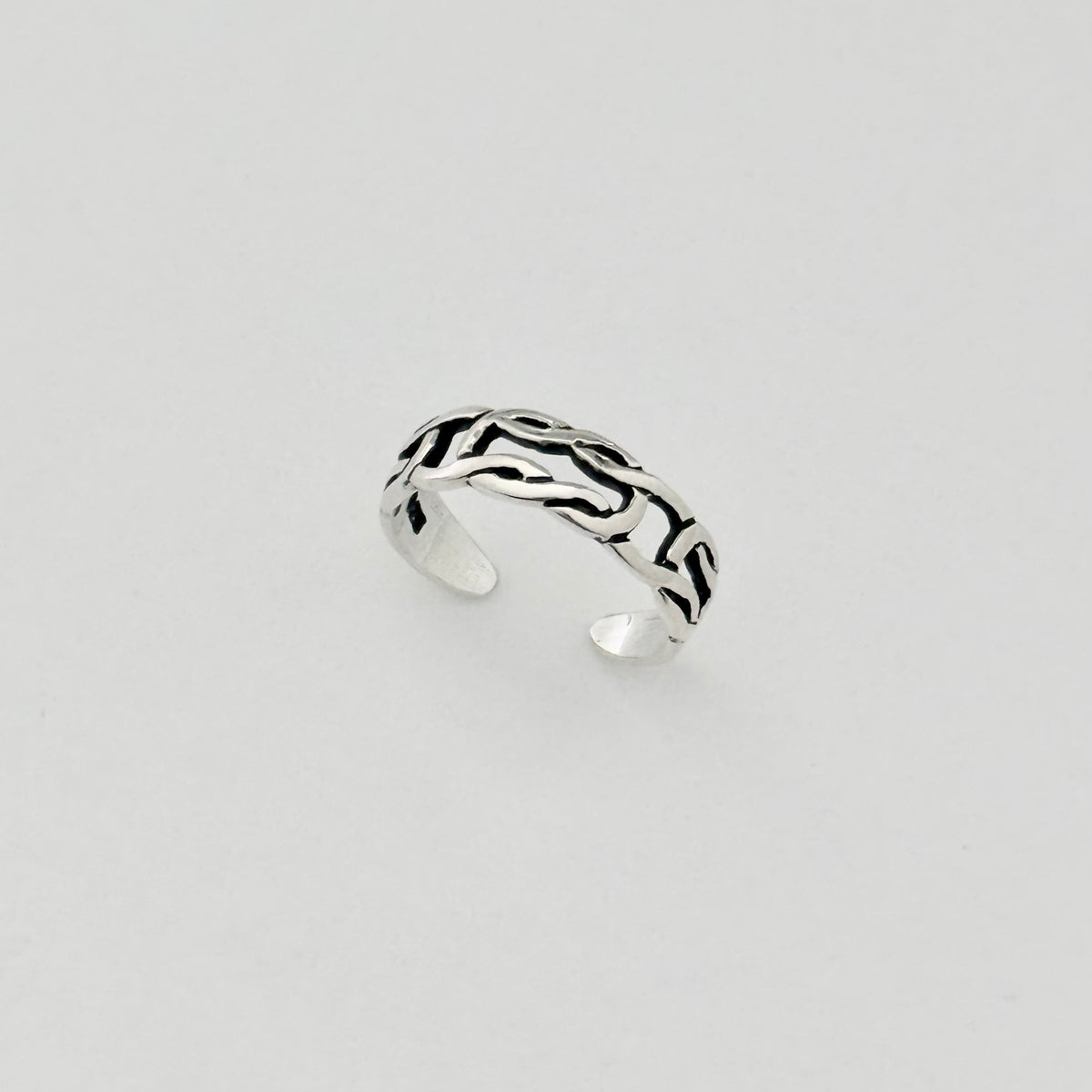 925 Sterling Silver Celtic Knot Band Toe Ring | Infinity Love Knots Silver Rings