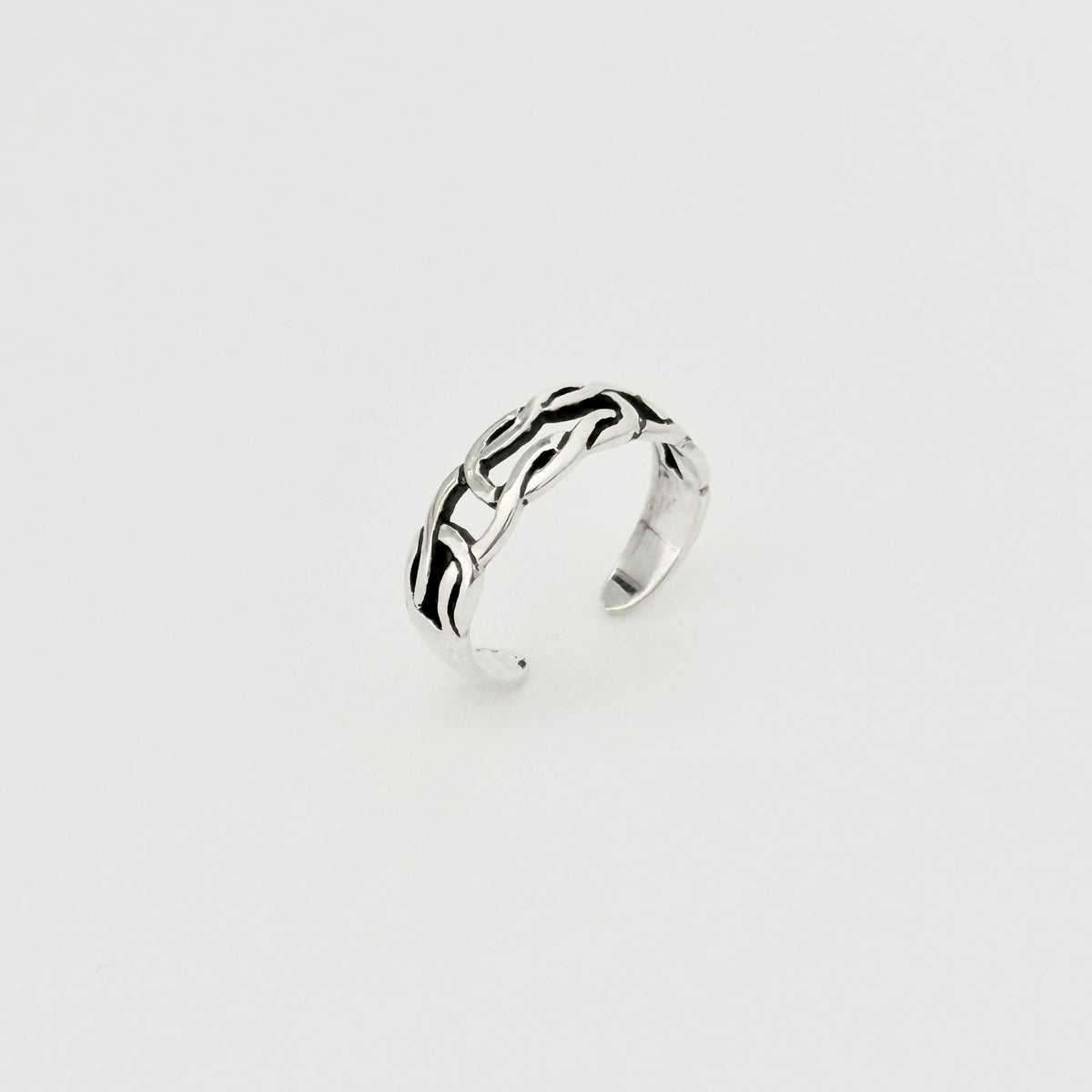 925 Sterling Silver Celtic Knot Band Toe Ring | Infinity Love Knots Silver Rings